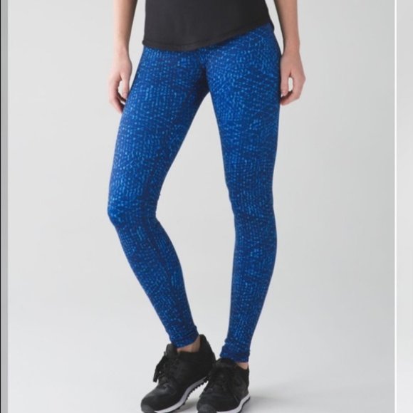 Lululemon Wunder Under Pant III Samba Snake Kayak - Picture 4 of 12